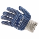 Coated Canvas, Jersey & String Knit Gloves