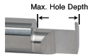 Maximum Hole Depth (Decimal Inch)_79865