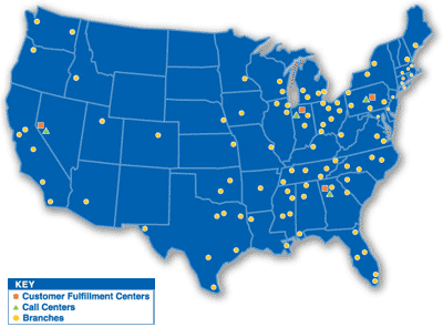 U.S. map