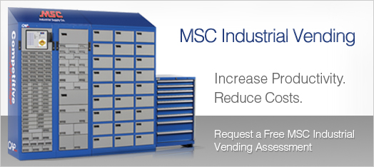 Reduce your costs with an MSC Vending solution