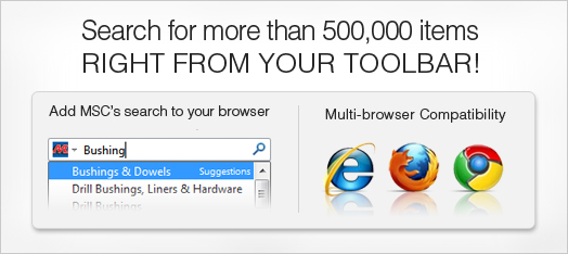 Add MSC's search to your browser