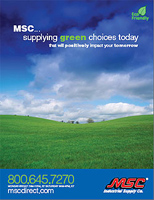 MSC Industrial Supply's Eco-Friendly Products brochure