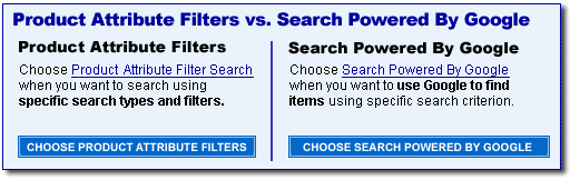 Search Filters